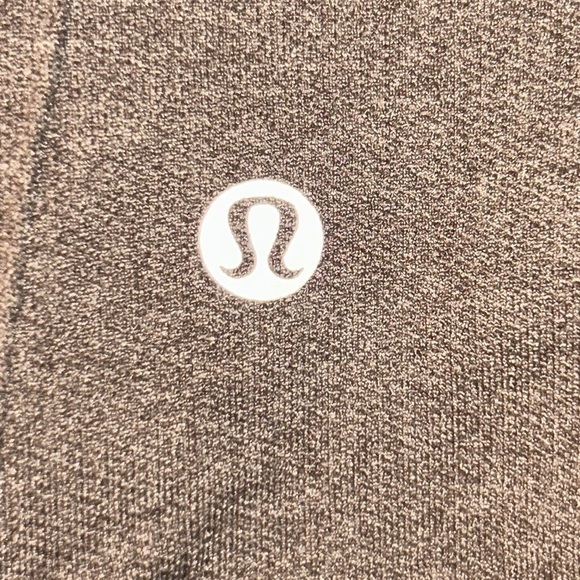 Lululemon In The Flow Chocolate Brown Cropped Leggings Size 6 - Picture 6 of 7